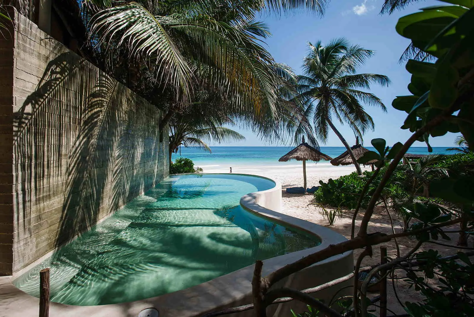 Playa Las Palmas en Tulum