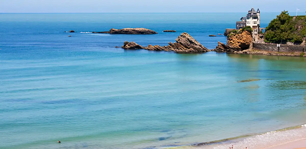 Playa de la Cote des Basques en Biarritz